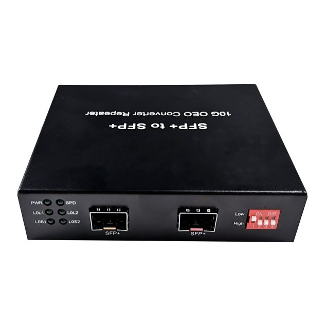 10 Gigabit Medienkonverter SFP+ auf SFP+
