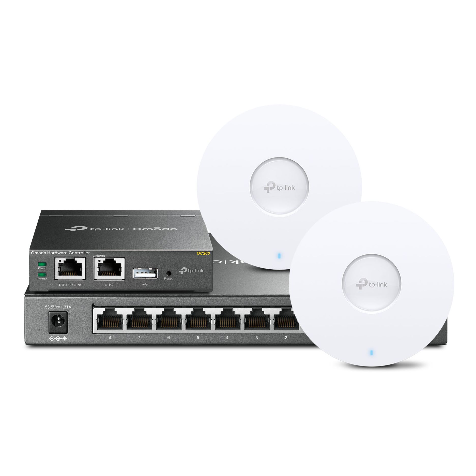 OMADA NFR WiFi 7 Promo, OC200 + 2x EAP653 + SG2210P OMADA NFR WiFi 7 Promo, OC200 + 2x EAP653 + SG2210P