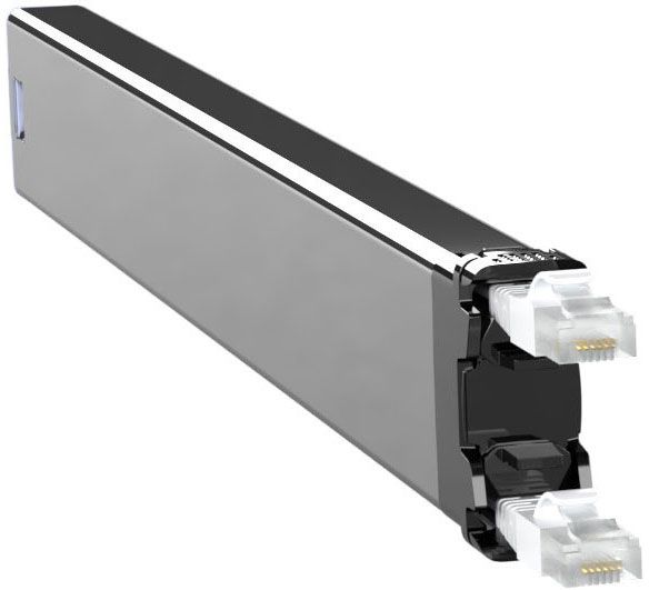 PATCHBOX® 365 Kassette mit KAT6 STP Slim-Patchkabel, 0,8 m