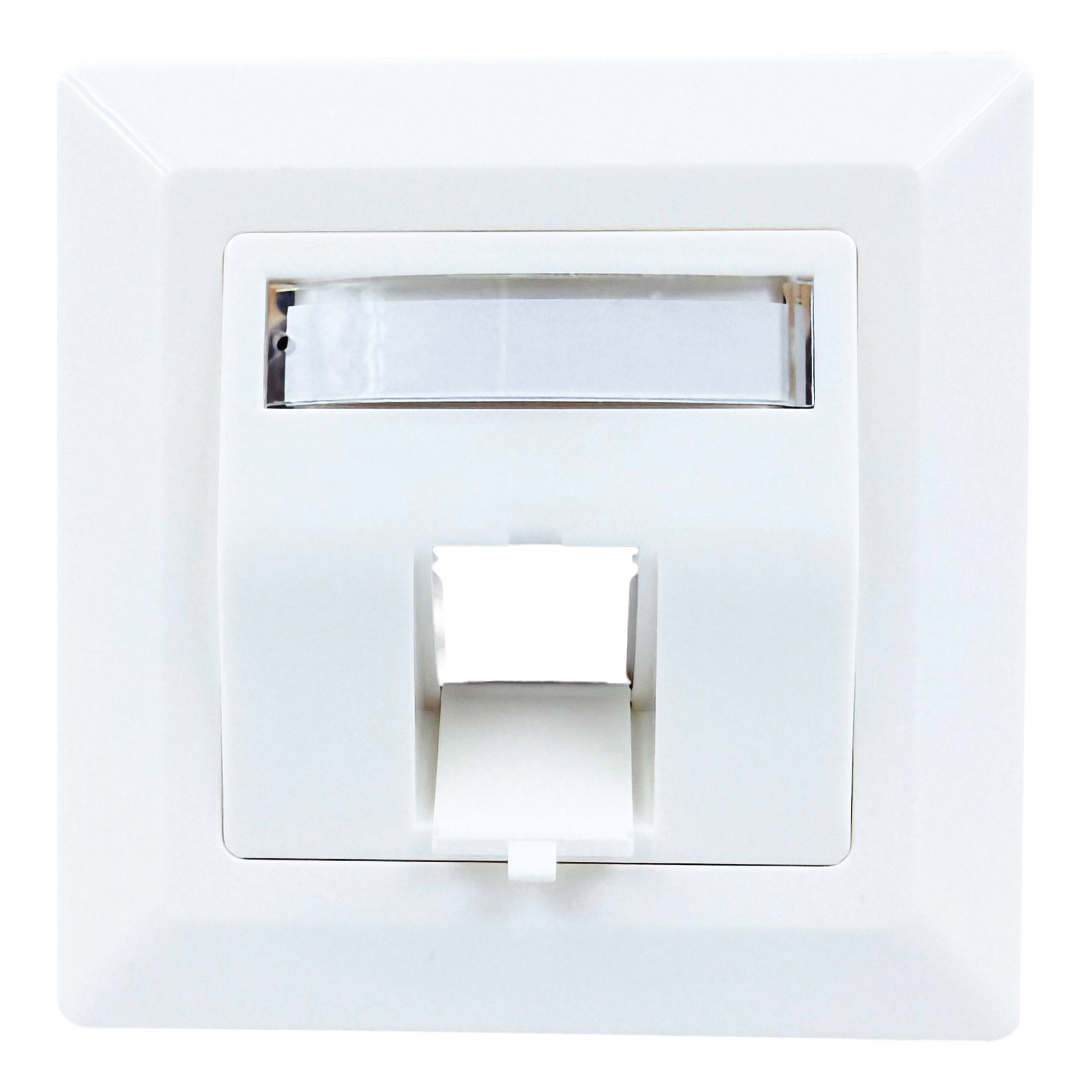 Keystone Leerdose für 1 Modul, Unterputz, RAL9010 Keystone Leerdose für 1 Modul, Unterputz, RAL9010