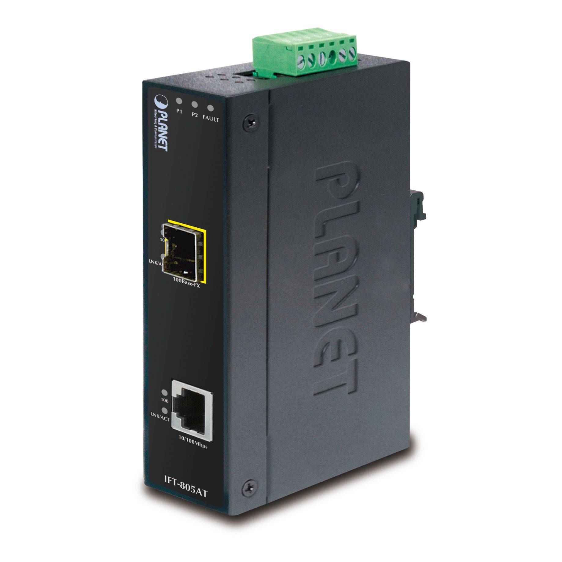 10/100Base-TX to 100Base-FX Industrial Media Converter 10/100Base-TX to 100Base-FX Industrial Media Converter