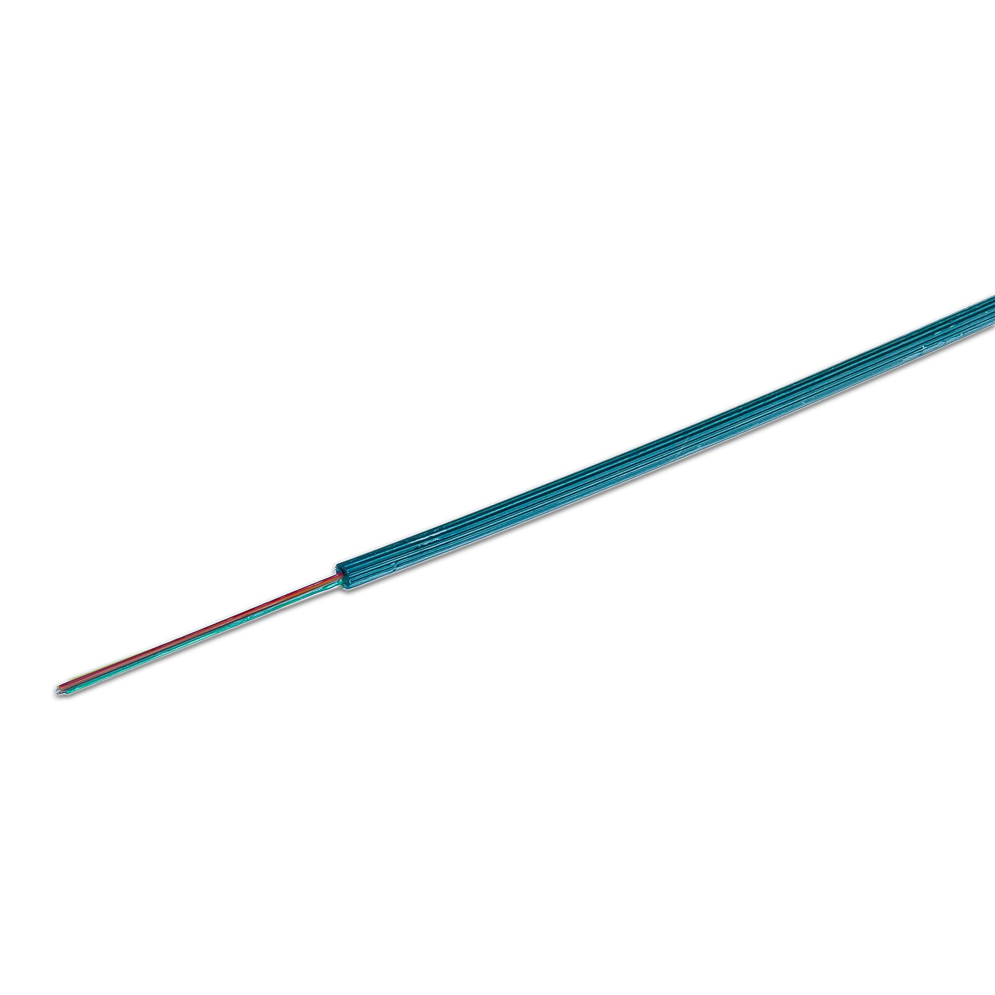 Mikrokabel mit HDPE Mantel, 4 bis 24 Fasern, nur 2,3mm Ø, G.657.A1