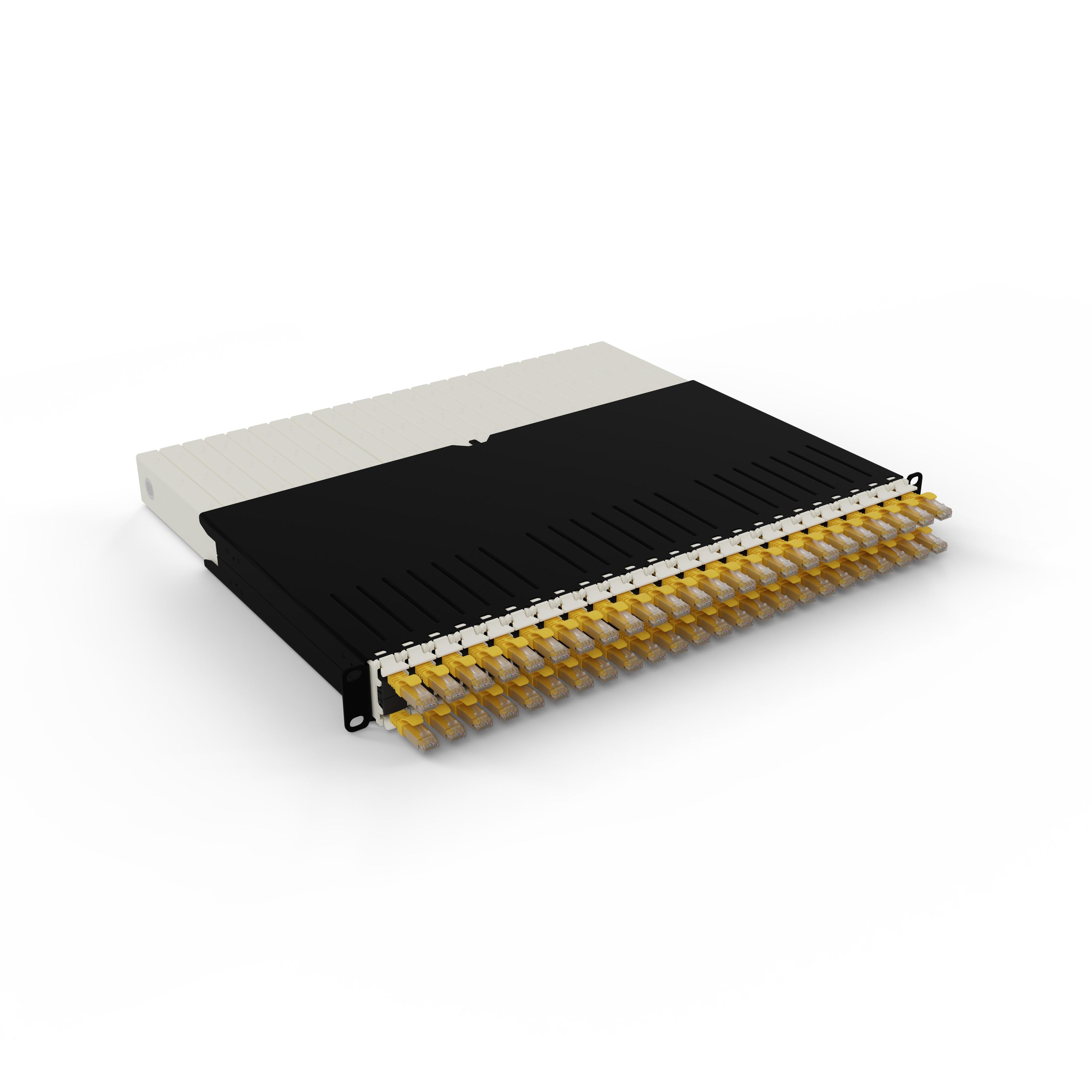 patchbox.one / 8RU / UTP / Gelb