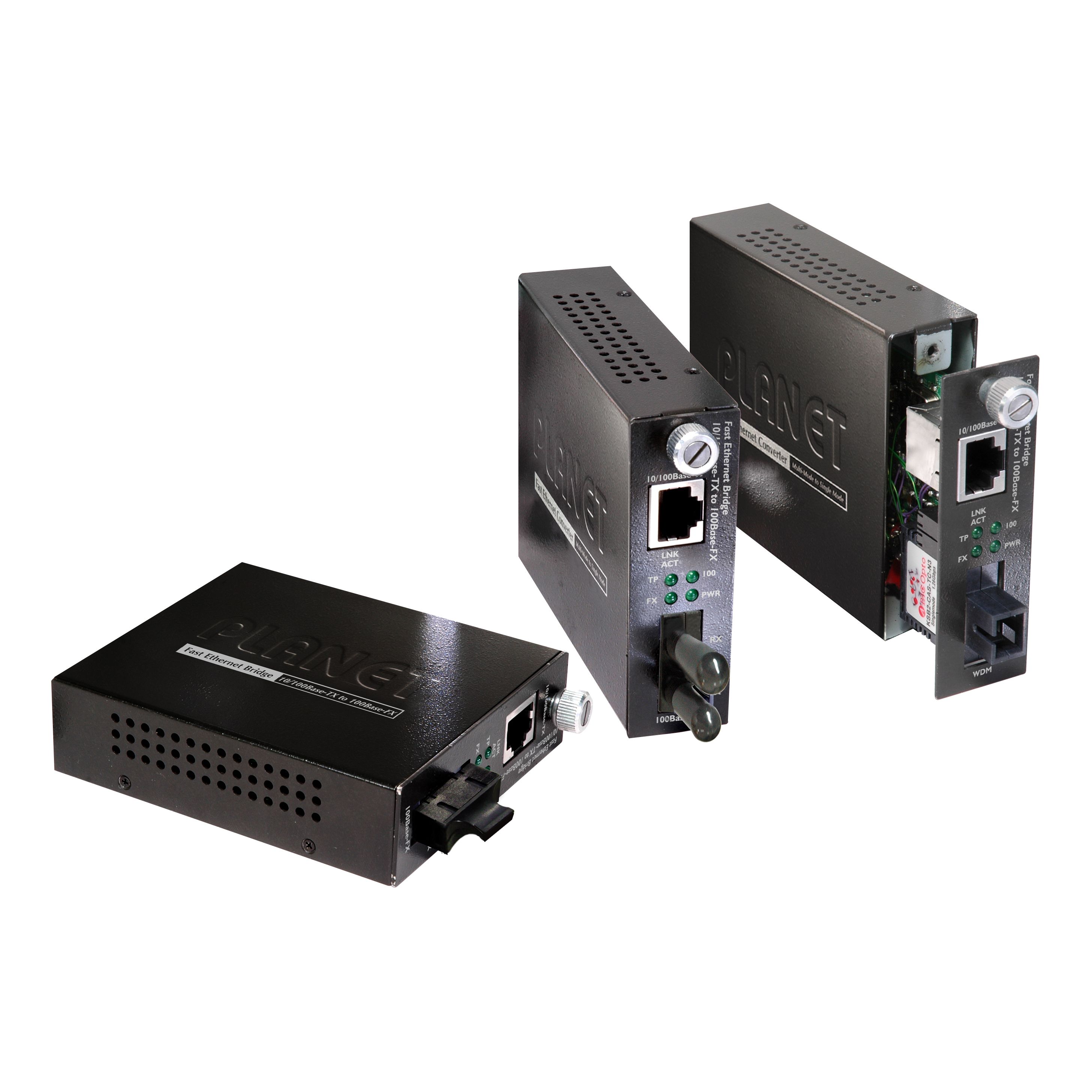 10/100Base-TX zu 100Base-FX Smart Medienkonverter
