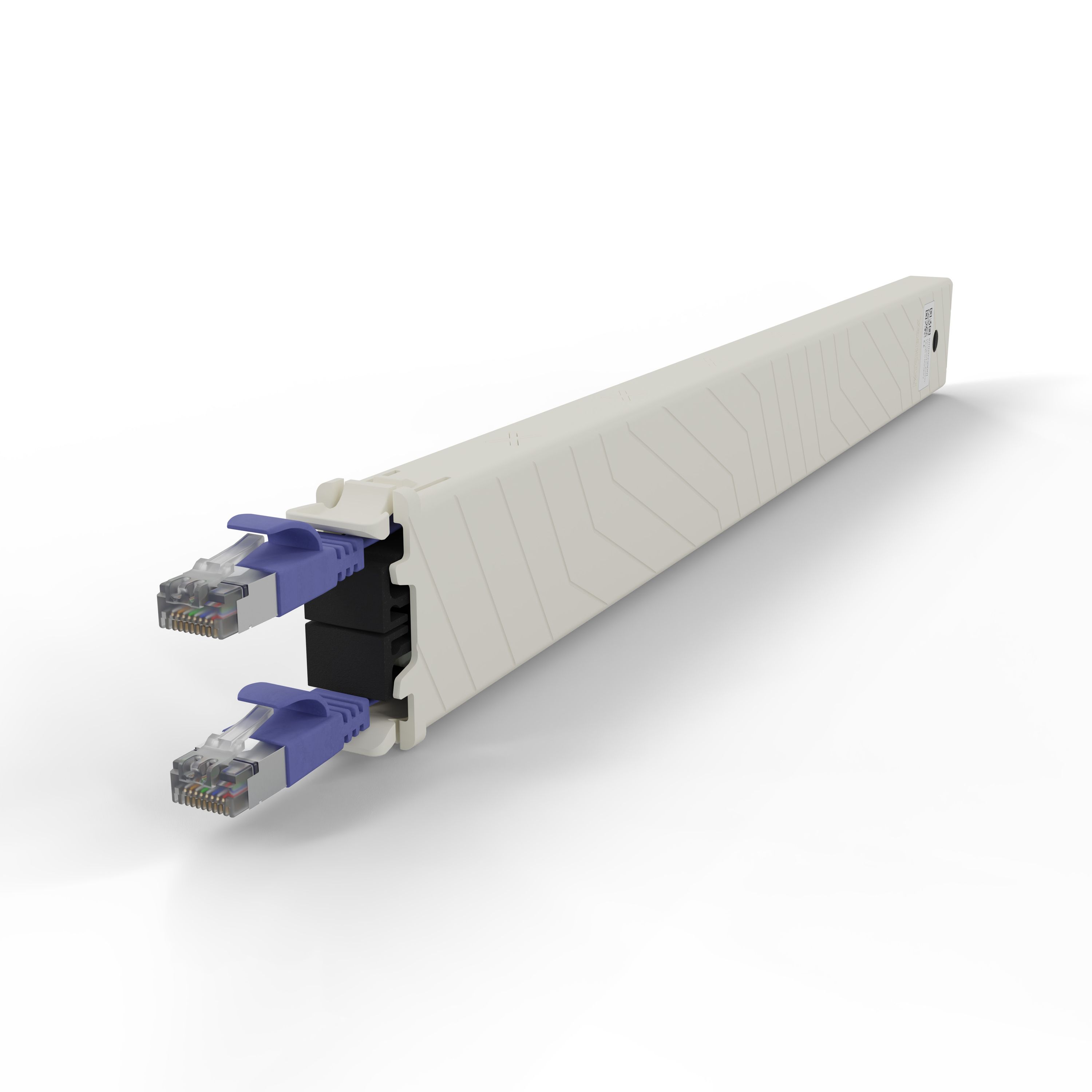 patchbox.one / Kassette / 8RU / STP / Violett, 0,8 Meter