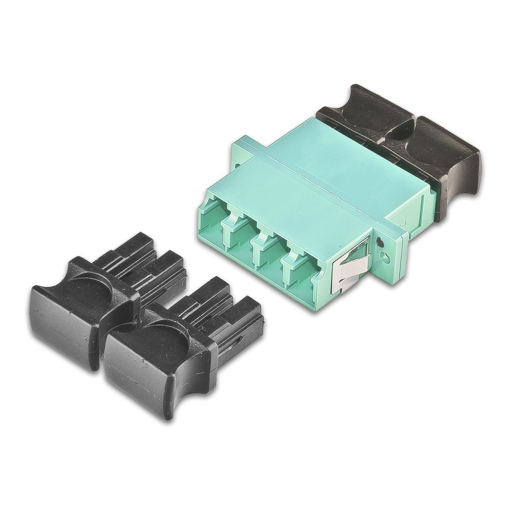 High Quality Fiber Adapter, LC, quadro, Multimode OM3