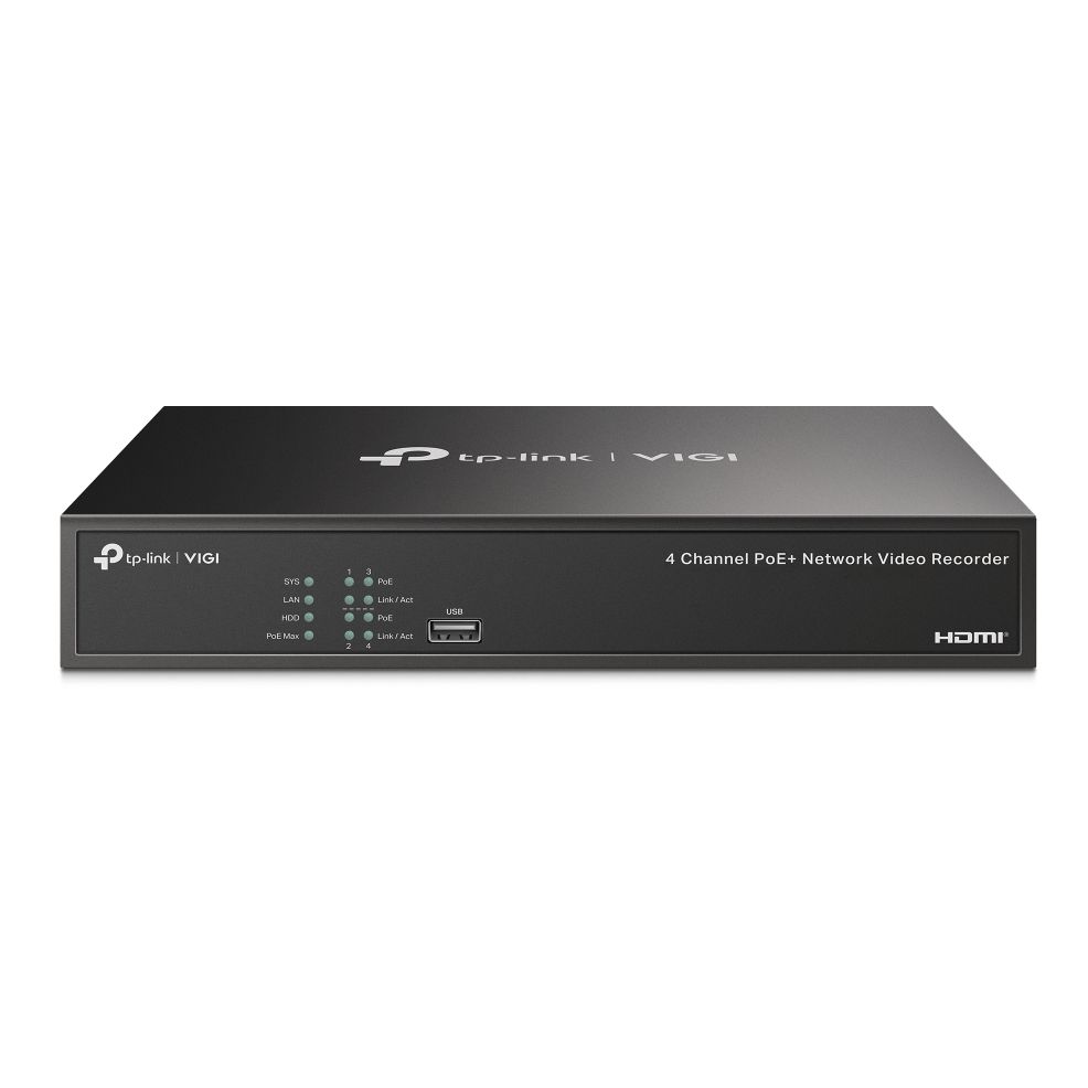 VIGI 4 Kanal PoE Netzwerk Video Rekorder