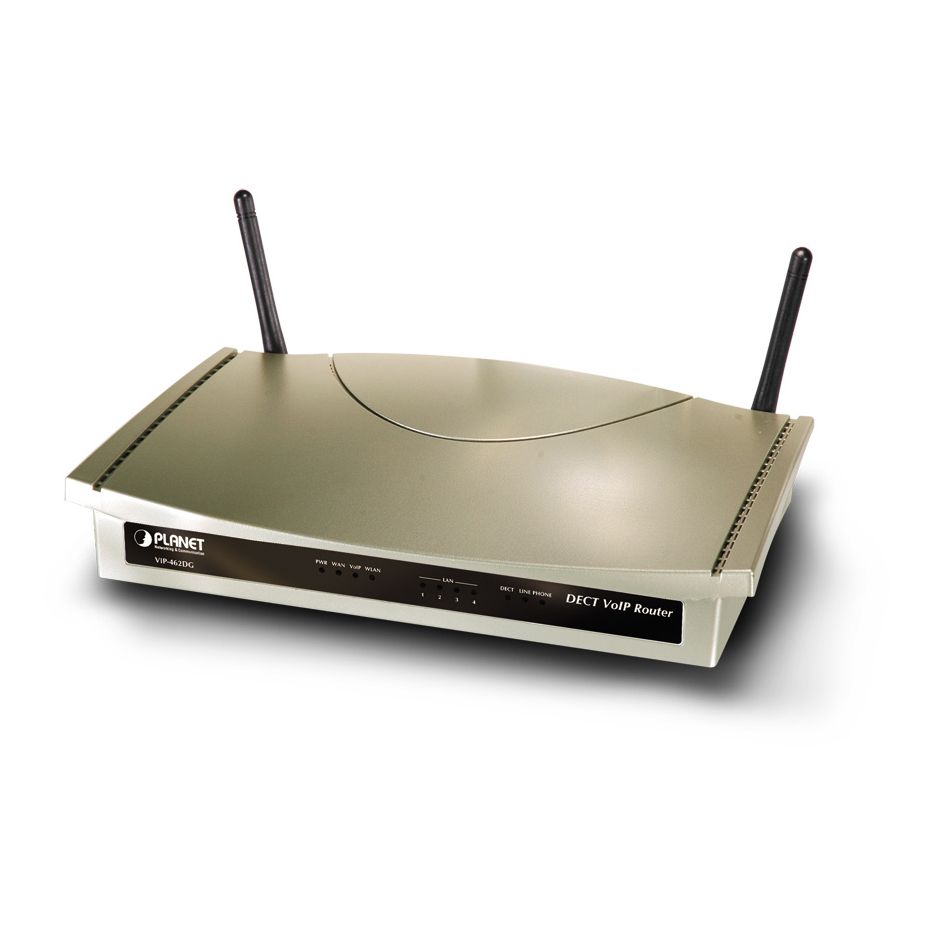 802.11g WiFi DECT/VoIP Router (SIP) - Two Voice Channel