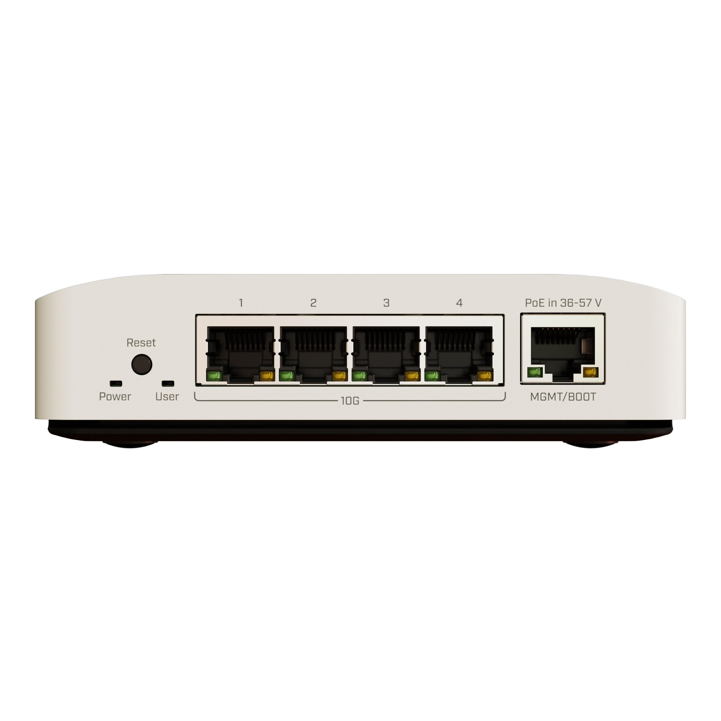 CRS304-4XG-IN Desktop Switch 4x 10 Gbit, 1x Gbit Ports