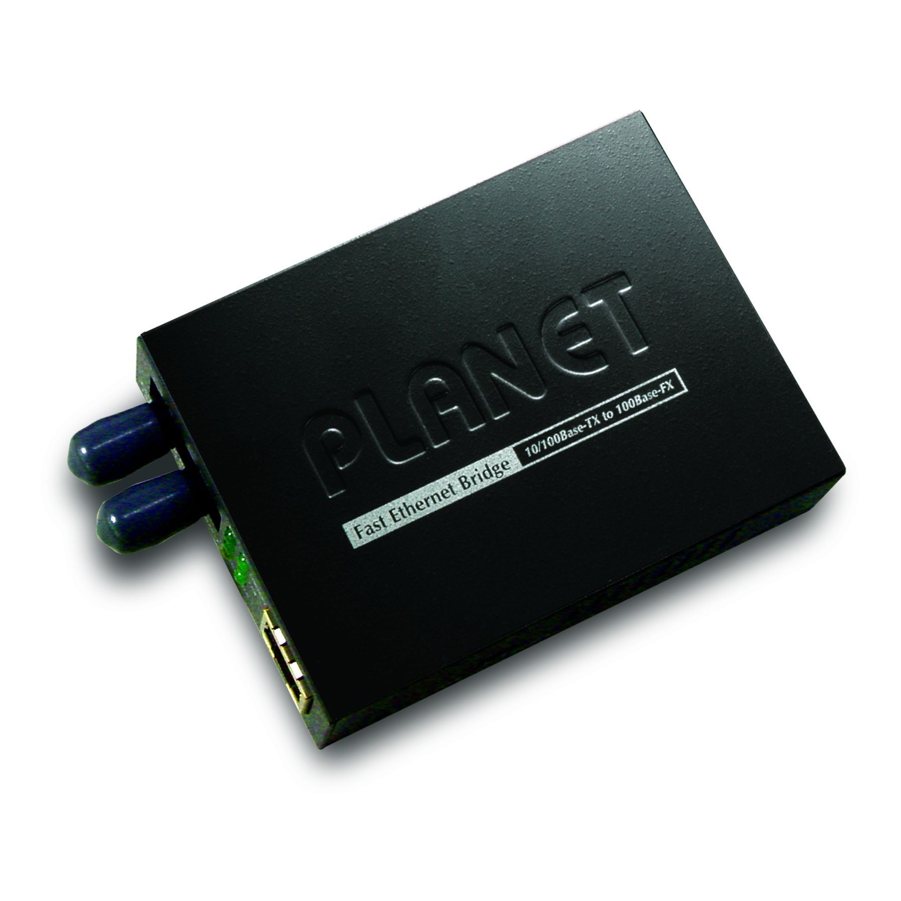 10/100Base-TX to 100Base-FX (ST) Bridge Media Converter
