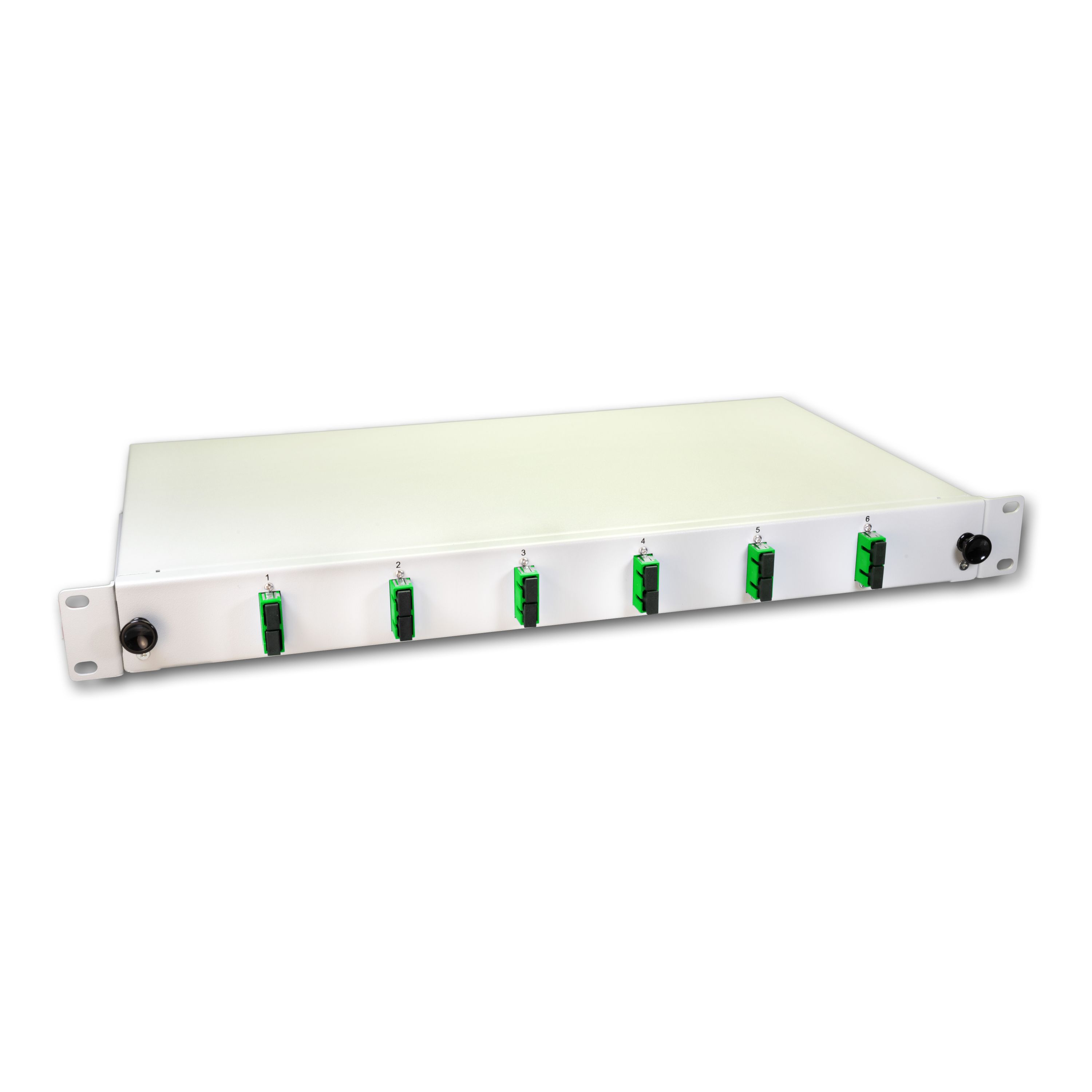 LWL Spleissbox, 12 Fasern, 6x DSC/APC Singlemode, 9/125µm OS2 G657.A1 Pigtail LWL Spleissbox, 12 Fasern, 6x DSC/APC Singlemode, 9/125µm OS2 G657.A1 Pigtail