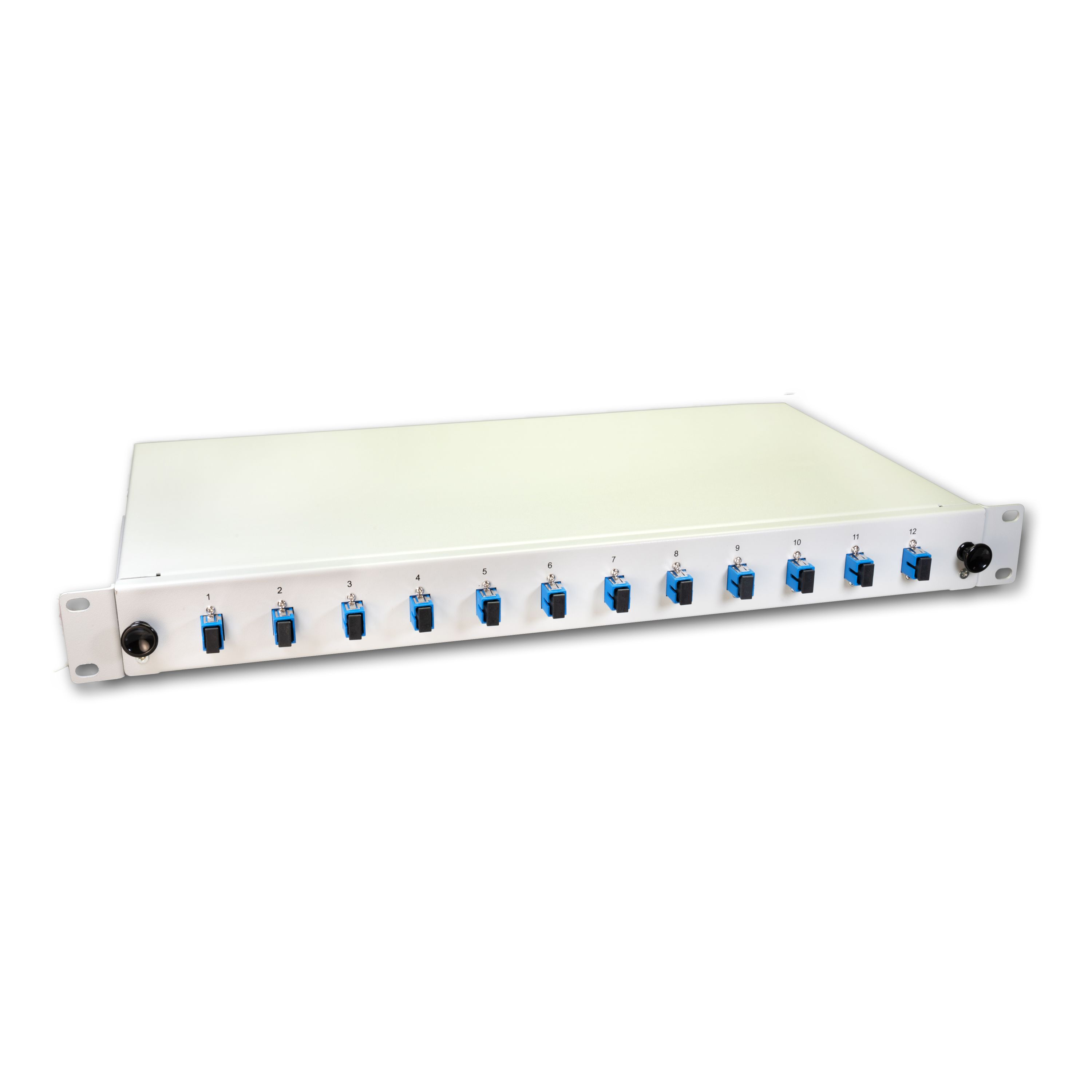 LWL Spleissbox, 12 Fasern, 12x SC Singlemode, 9/125µm OS2 G657.A1 Pigtail LWL Spleissbox, 12 Fasern, 12x SC Singlemode, 9/125µm OS2 G657.A1 Pigtail