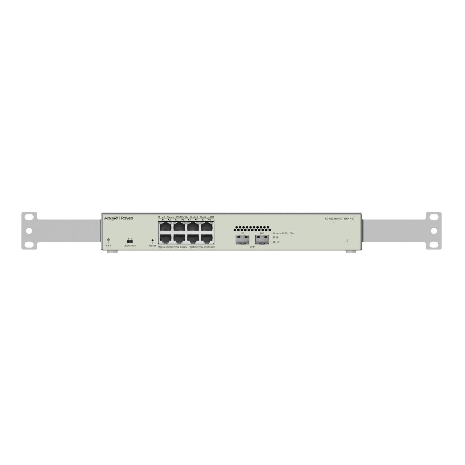 10-Port Gigabit Layer 2 Cloud Managed PoE Switch, PoE+, 2x SFP, 125W 10-Port Gigabit Layer 2 Cloud Managed PoE Switch, PoE+, 2x SFP, 125W