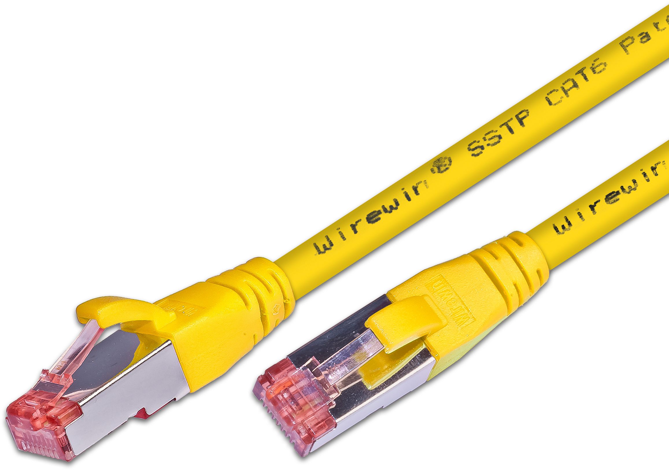 KAT6 Patchkabel, S/FTP, LSOH, Lifetime Warranty, gelb KAT6 Patchkabel, S/FTP, LSOH, Lifetime Warranty, gelb
