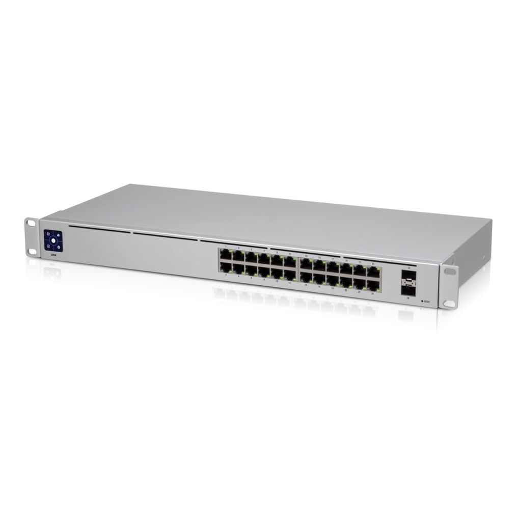 UniFi USW 24-Port Gigabit Switch mit 2x SFP, lüfterlos UniFi USW 24-Port Gigabit Switch mit 2x SFP, lüfterlos