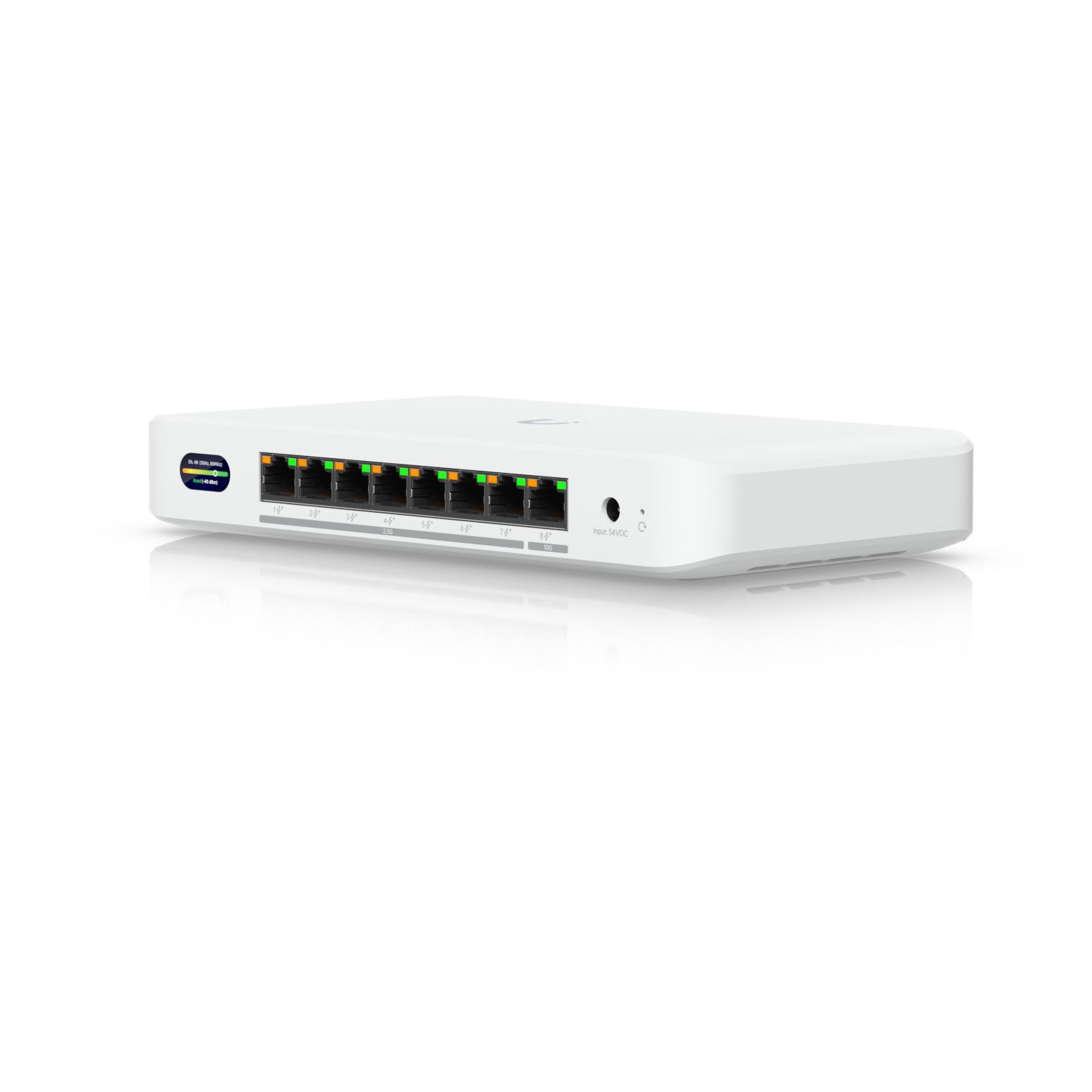 UniFi Device Bridge Switch, WiFi 7, 1x 10 GbE, 7x 2.5 GbE, PoE
