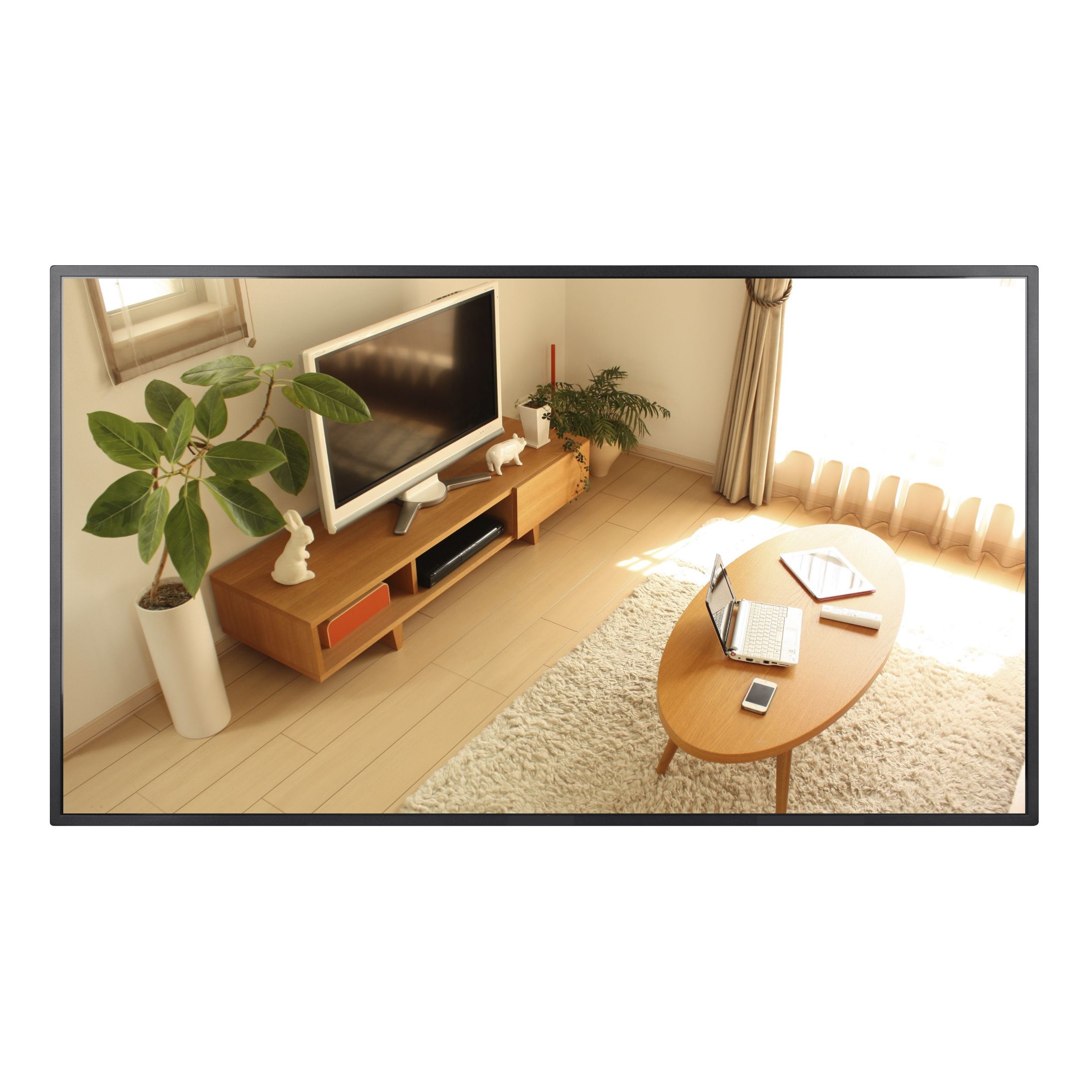 DS-D6043UN-B - 43" Digital Signage/Display für den Innenbereich, Wandmontage