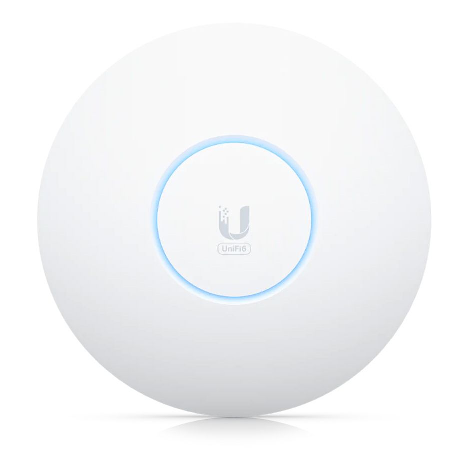 UniFi WiFi 6 Enterprise Indoor Access Point, 2.4/5/6 GHz, 2.5 GbE, 600+ Clients