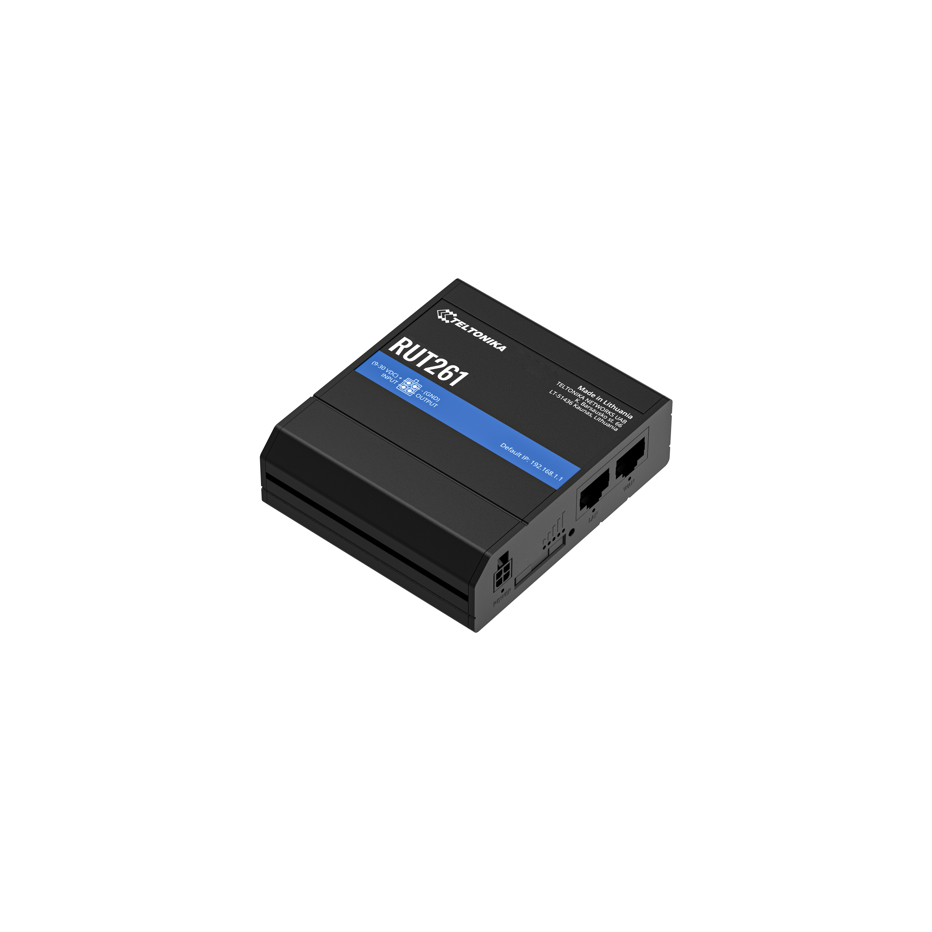 RUT261 - Industrie kompakter LTE/4G CAT 6 Mobilfunk-Router RUT261 - Industrie kompakter LTE/4G CAT 6 Mobilfunk-Router