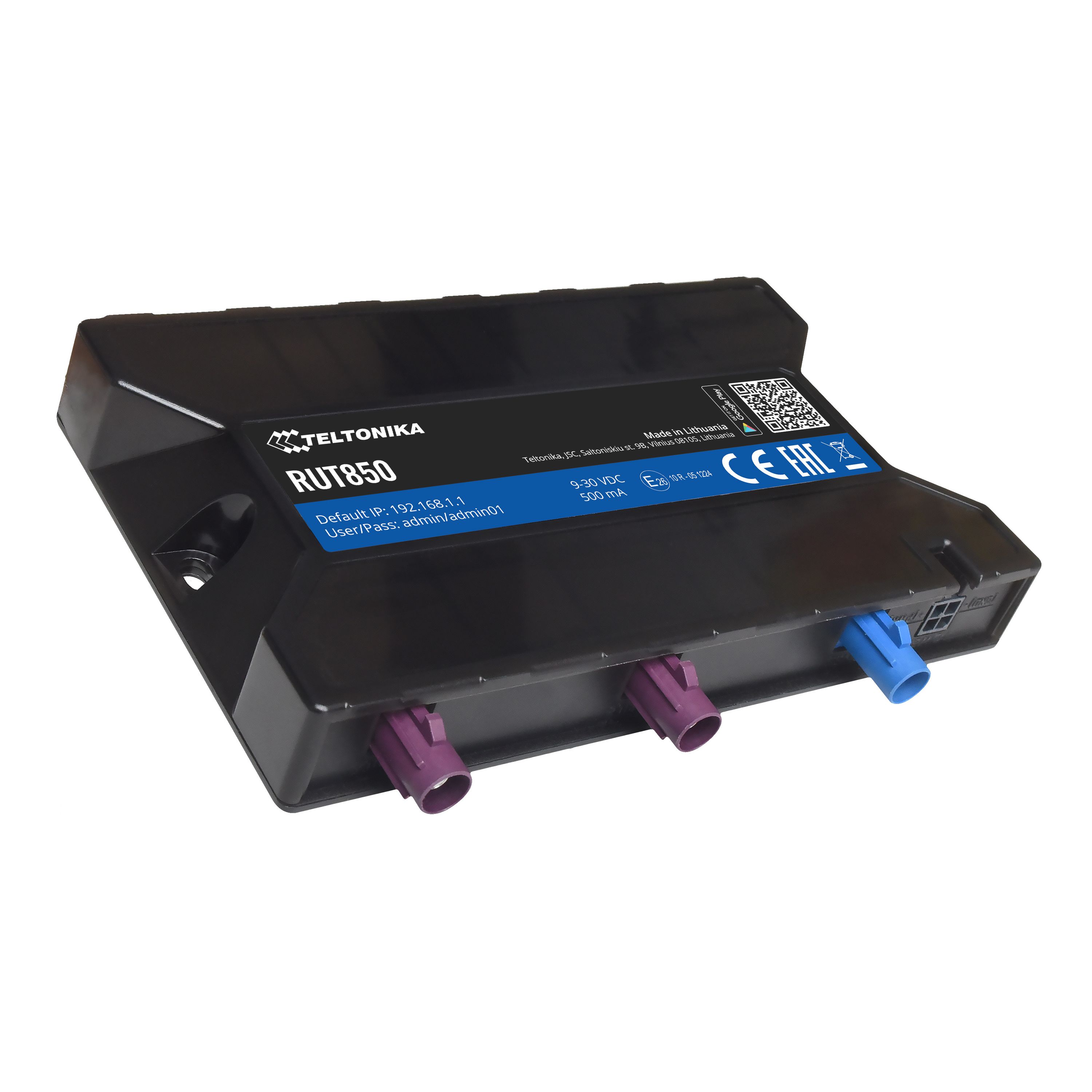 LTE WiFi Router, kompakte + schmale Bauform, inkl. GPS Antenne