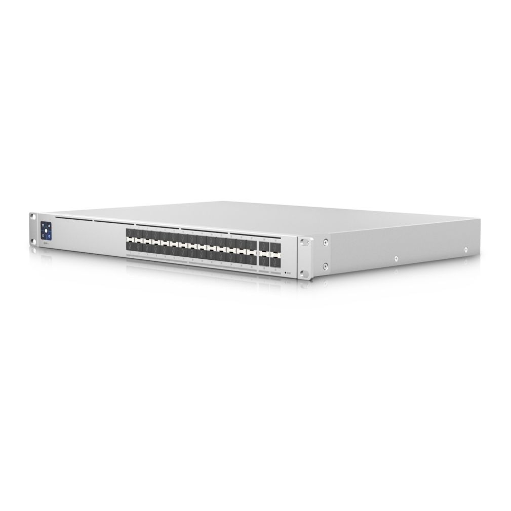 UniFi Aggregation Switch, Layer3, 4x 25Gbit SFP28 Ports + 28x 10Gbit SFP+ Ports UniFi Aggregation Switch, Layer3, 4x 25Gbit SFP28 Ports + 28x 10Gbit SFP+ Ports
