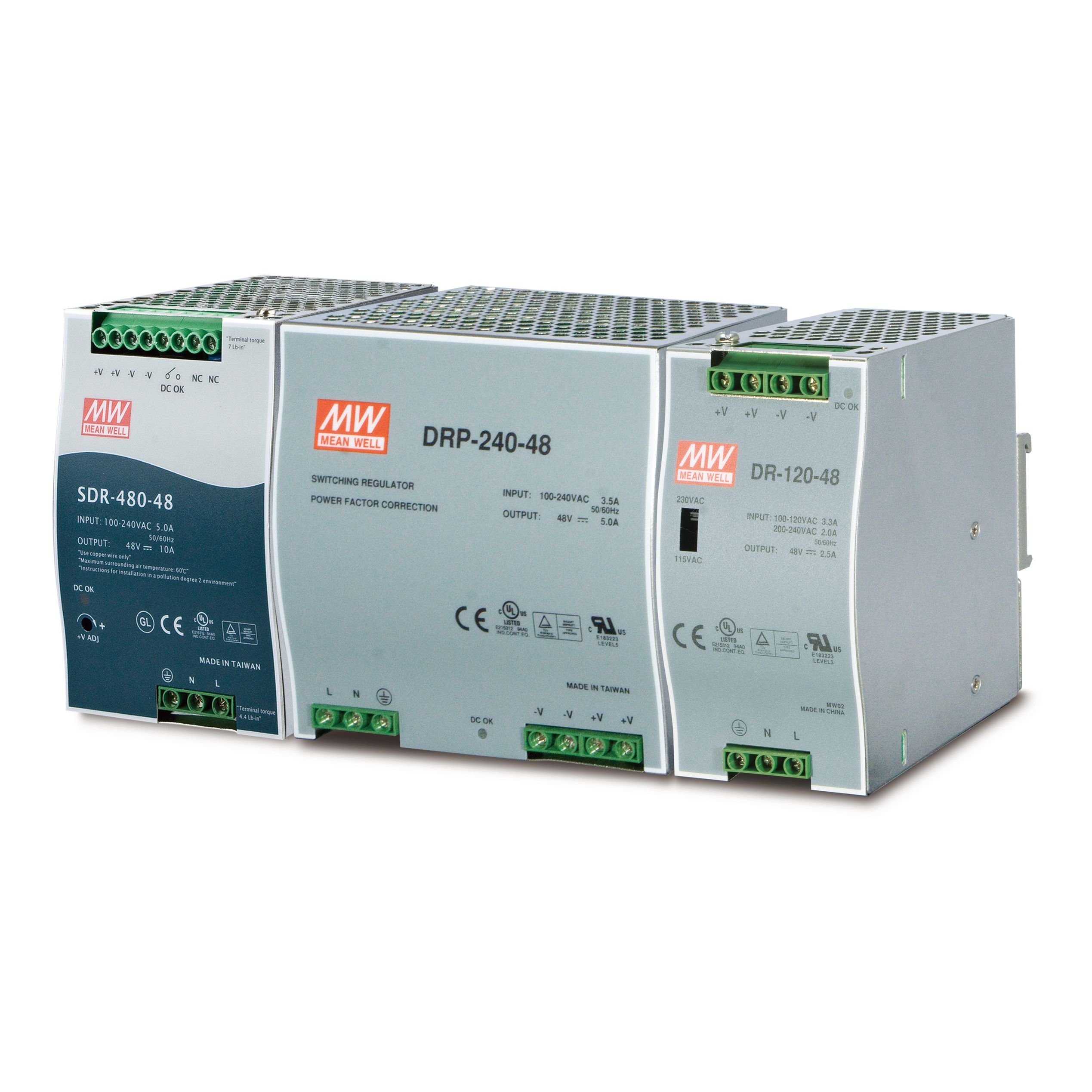 48V, 240W Din-Rail Power Supply (DRP-240-48)