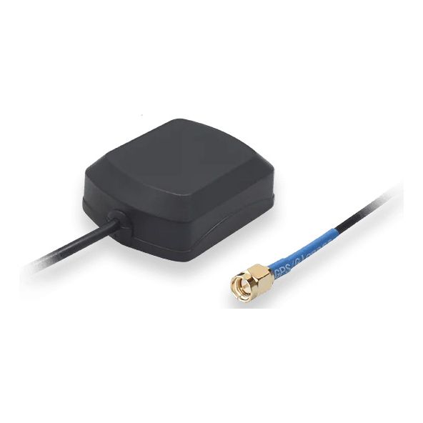 GNSS Antenne, SMA Anschluss, 2 dBi, 3.0m Kabel, Klebebefestigung