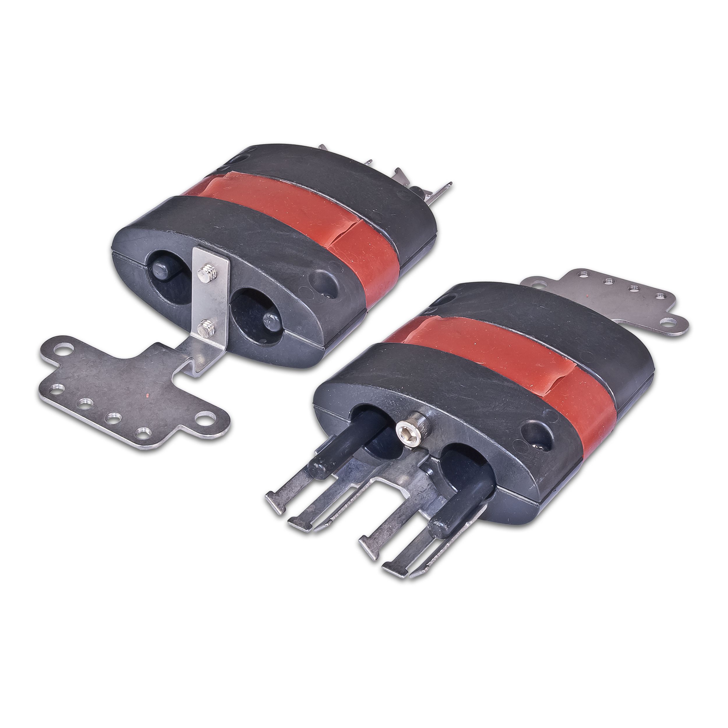 Silikon Kalteinführung für 4 Kabel (5-10mm), oval