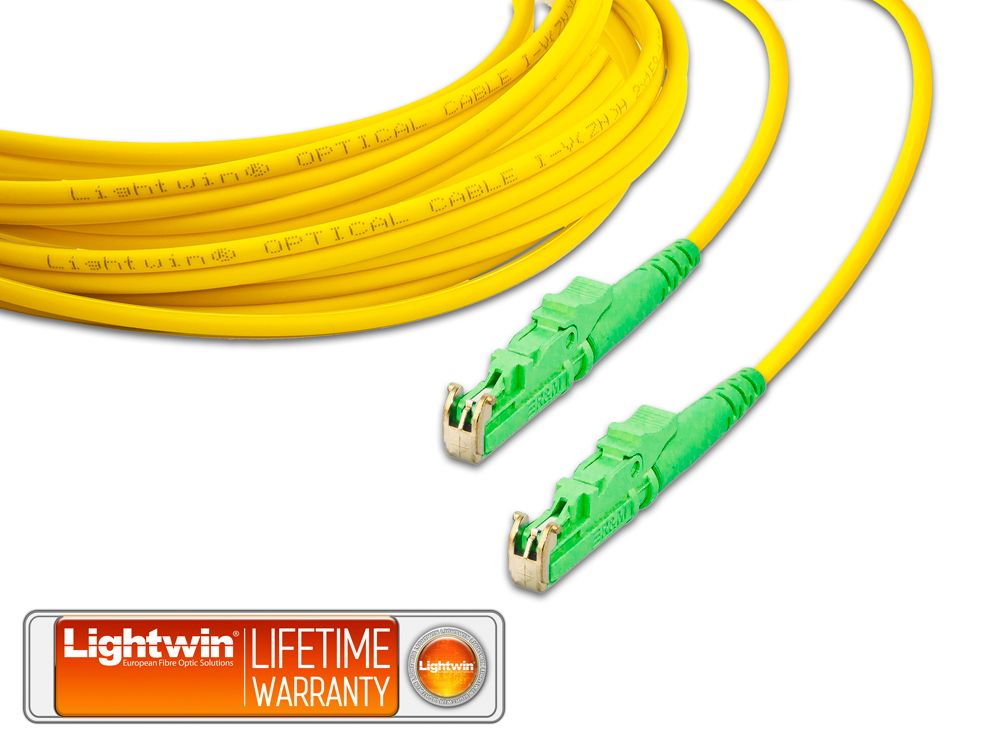 High Quality Simplex LWL Patchkabel, SM, 2x E2000/APC High Quality Simplex LWL Patchkabel, SM, 2x E2000/APC