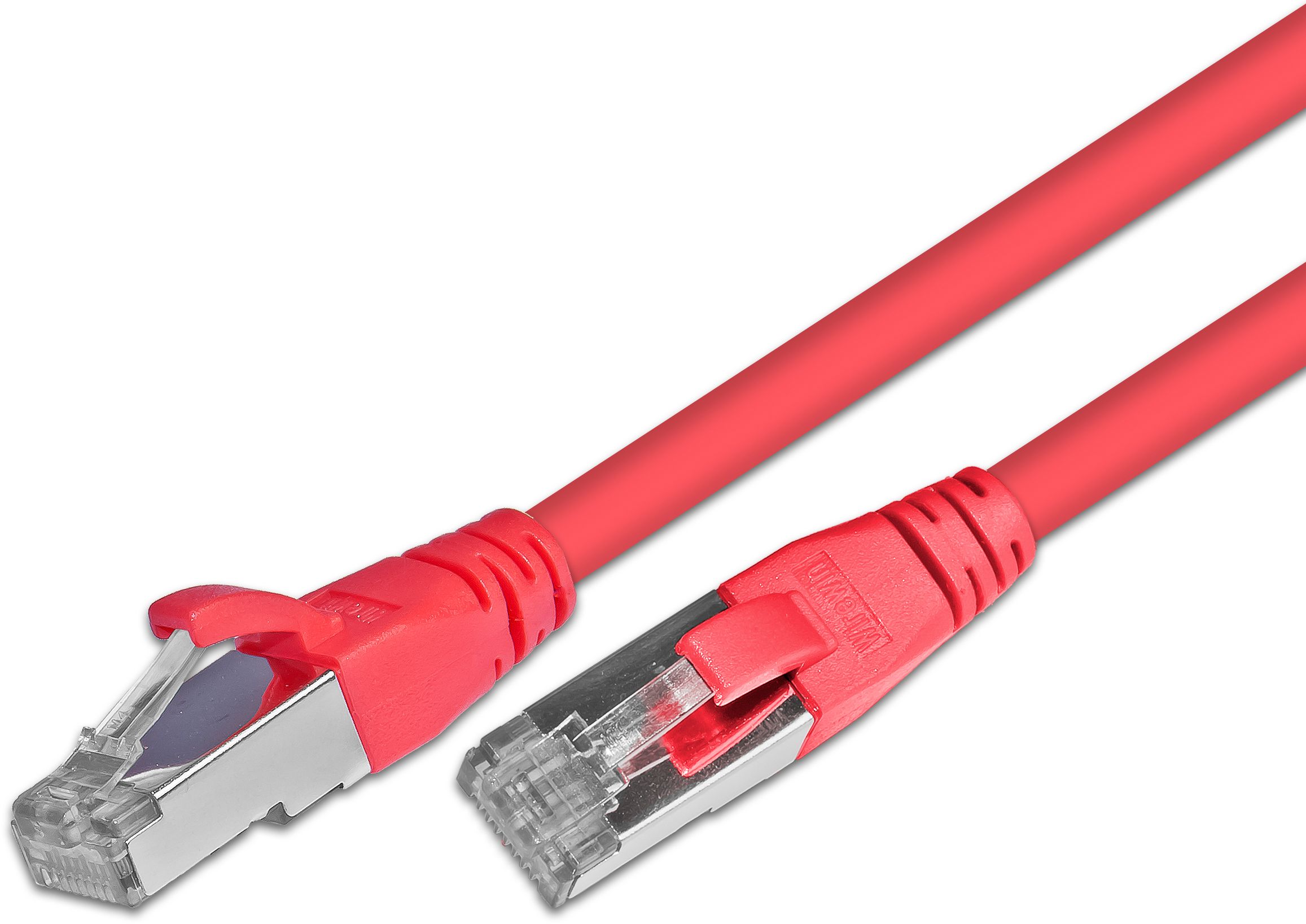 KAT5E Patchkabel, F/UTP, LSOH, Liftime Warranty, rot