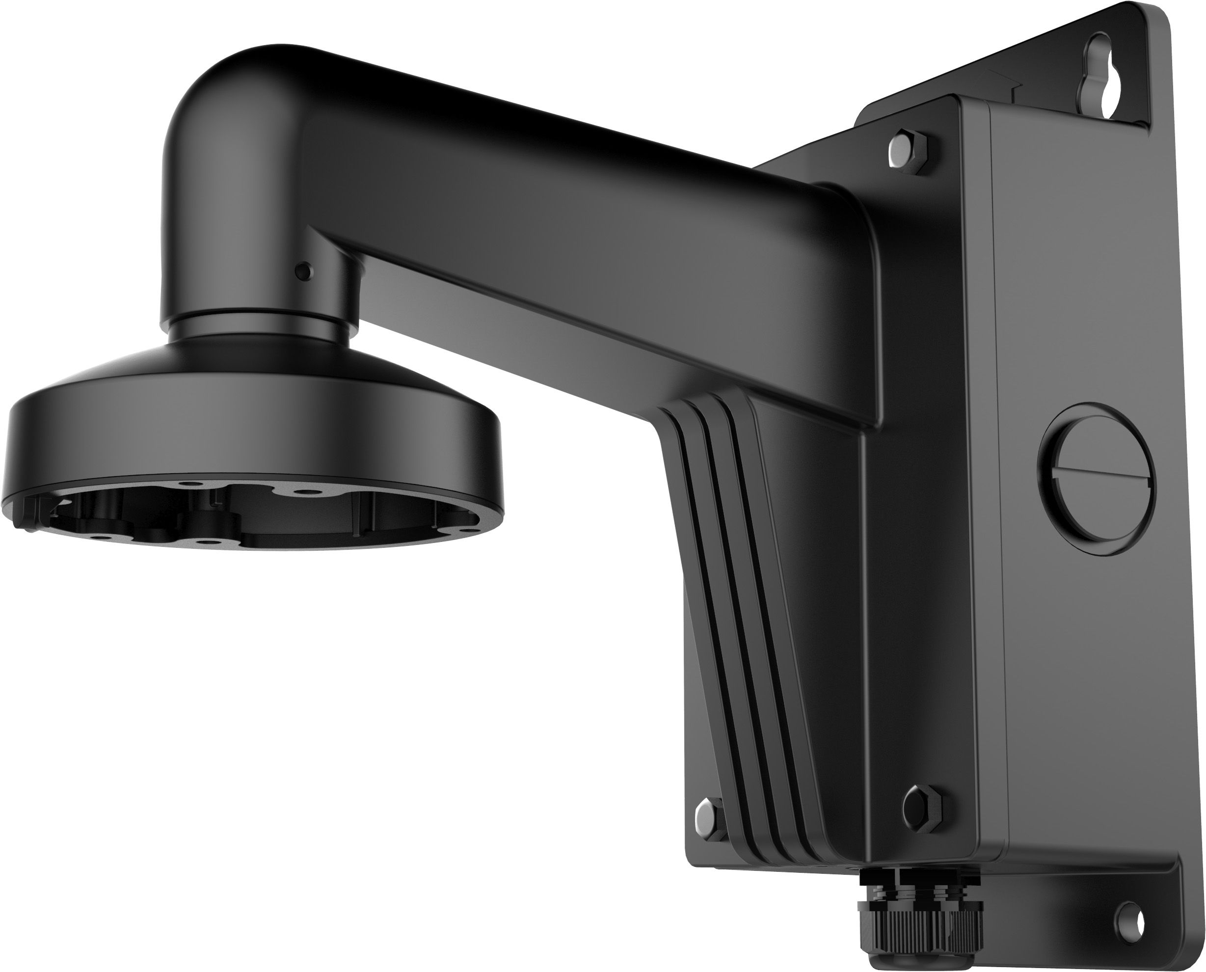 DS-1272ZJ-110B(Black) - Wandbefestigung für Dome Kamera mit Junction Box DS-1272ZJ-110B(Black) - Wandbefestigung für Dome Kamera mit Junction Box