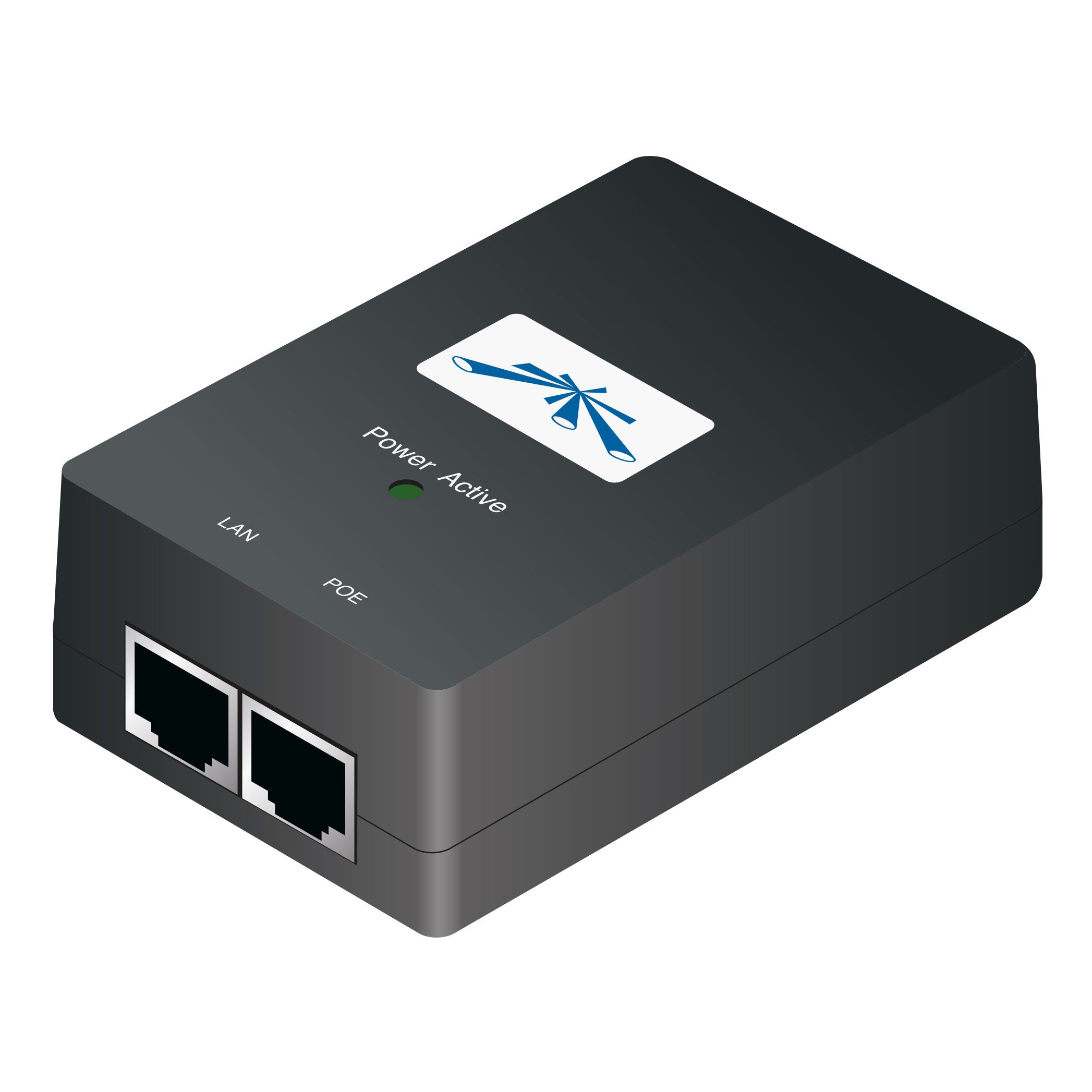 PoE Injector, 24VDC, 30W