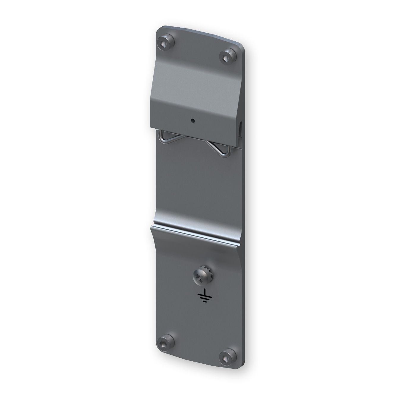 TSW1 Rear Panel with DIN Rail Holder TSW1 Rear Panel with DIN Rail Holder