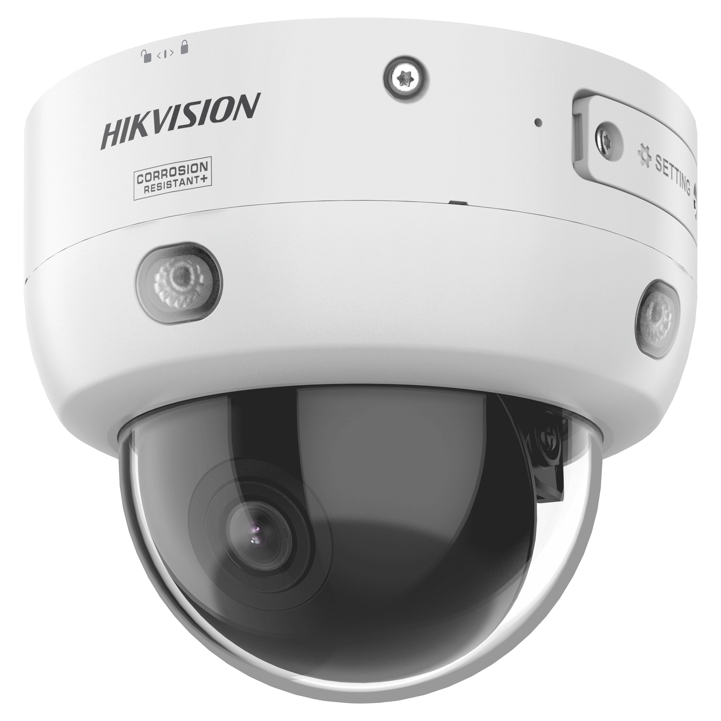 DS-2CD2143G2-LIPTRZY - 4MP AcuSense PTRZ Dome Kamera, 2.8 mm & 4.0 mm, weiss DS-2CD2143G2-LIPTRZY - 4MP AcuSense PTRZ Dome Kamera, 2.8 mm & 4.0 mm, weiss