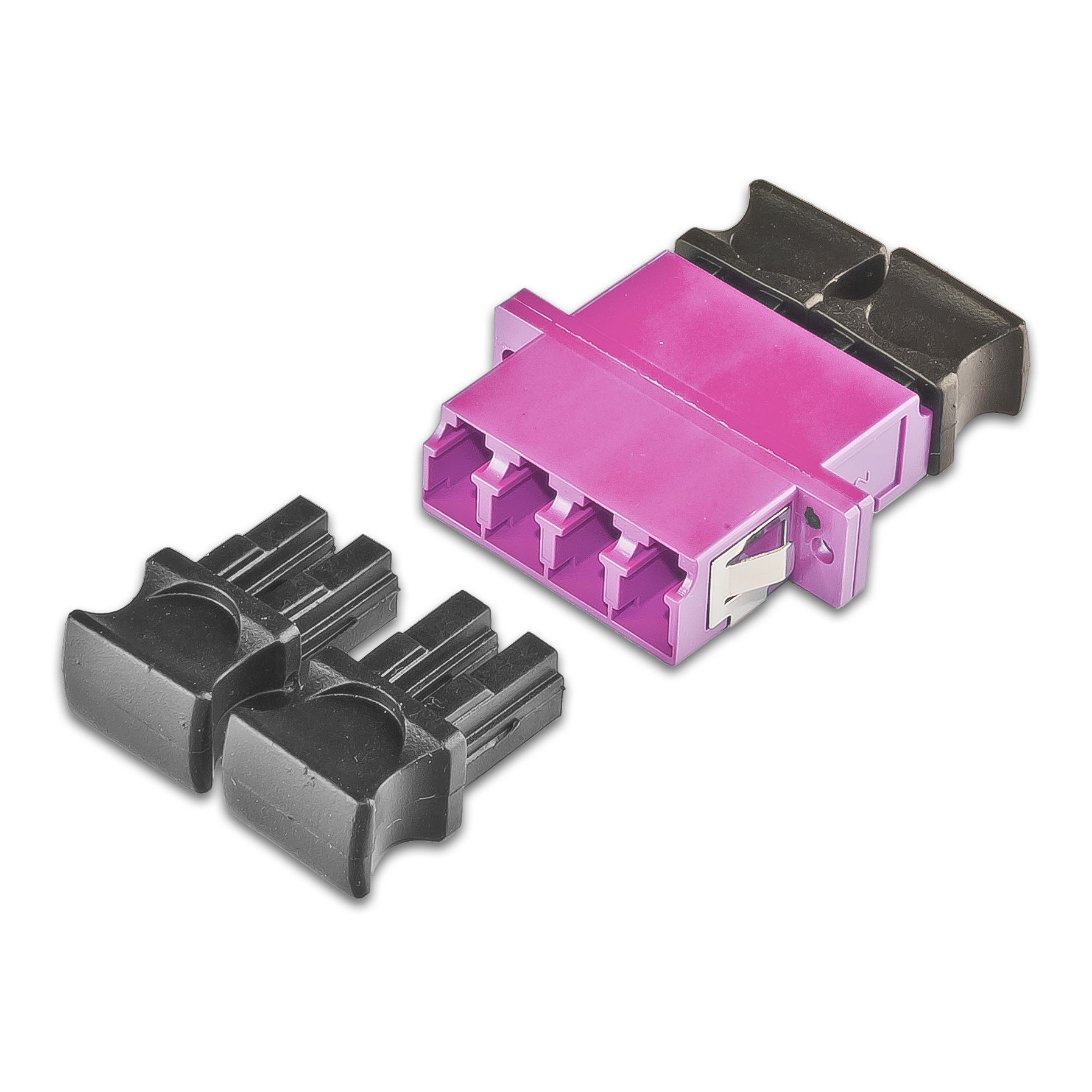 High Quality LWL Kupplung, LC, quadro, Multimode OM4