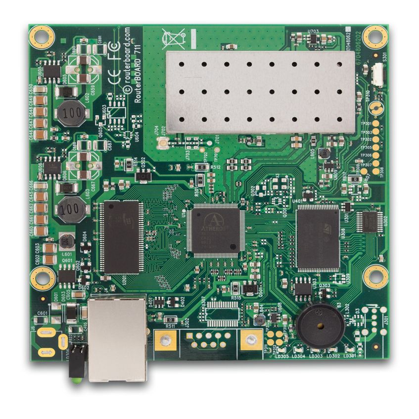 RouterBOARD 711 with 400Mhz Atheros CPU, 32MB RAM, RouterBOARD 711 with 400Mhz Atheros CPU, 32MB RAM,
