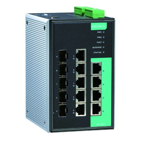EDS-G509 Serie, Full Gigabit managed Ethernet Switche