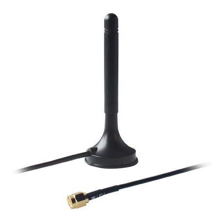WiFi Antenne, 3dBi, Magnetsockel, 1,5m Anschlusskabel