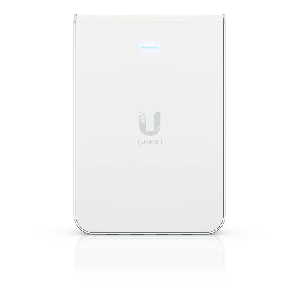 UniFi 6 In-Wall Access Point, 802.11a/b/g Wi-Fi 6, 2x2/4x4 MIMO