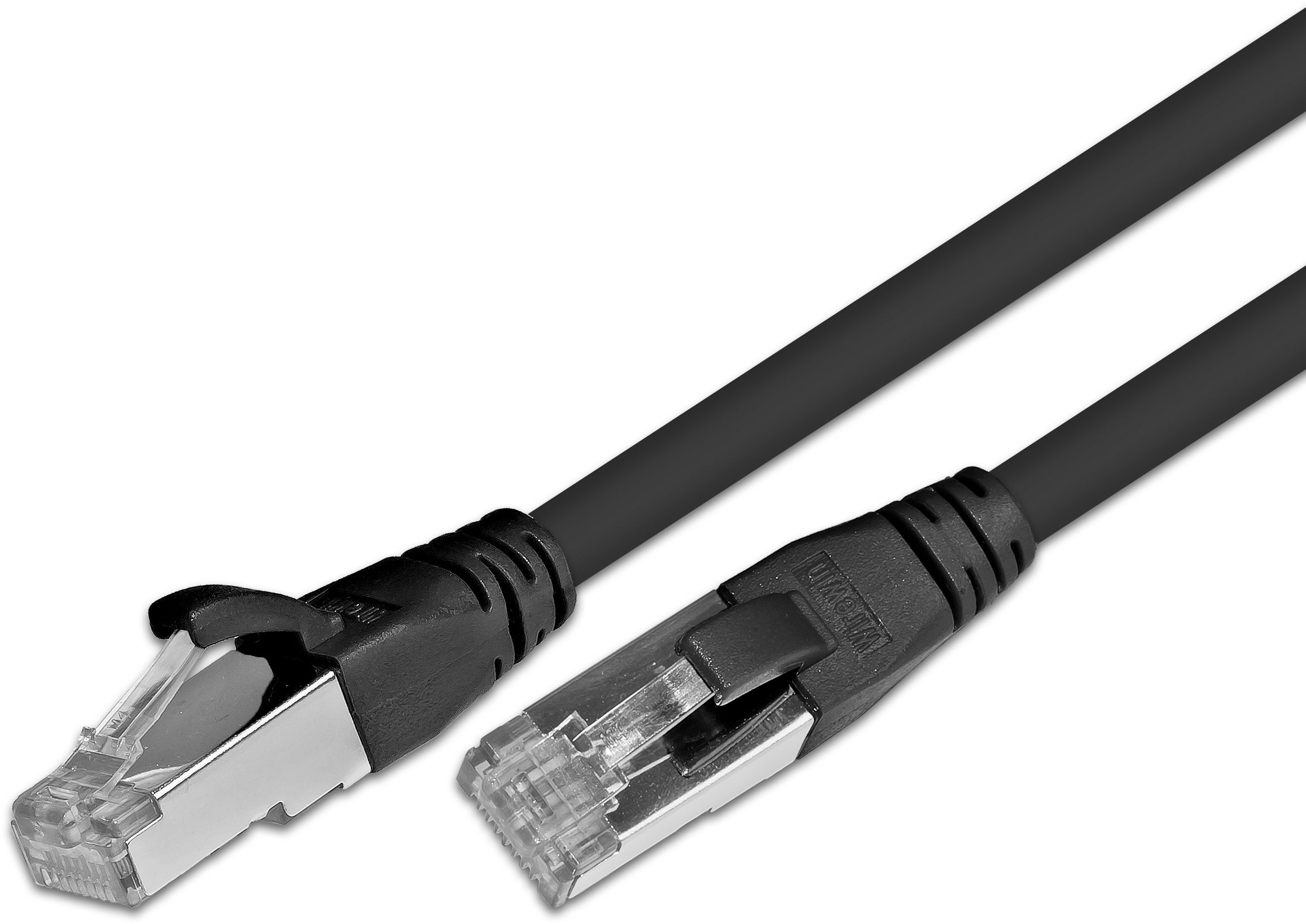 KAT5E Patchkabel, F/UTP, LSOH, Liftime Warranty, schwarz KAT5E Patchkabel, F/UTP, LSOH, Liftime Warranty, schwarz