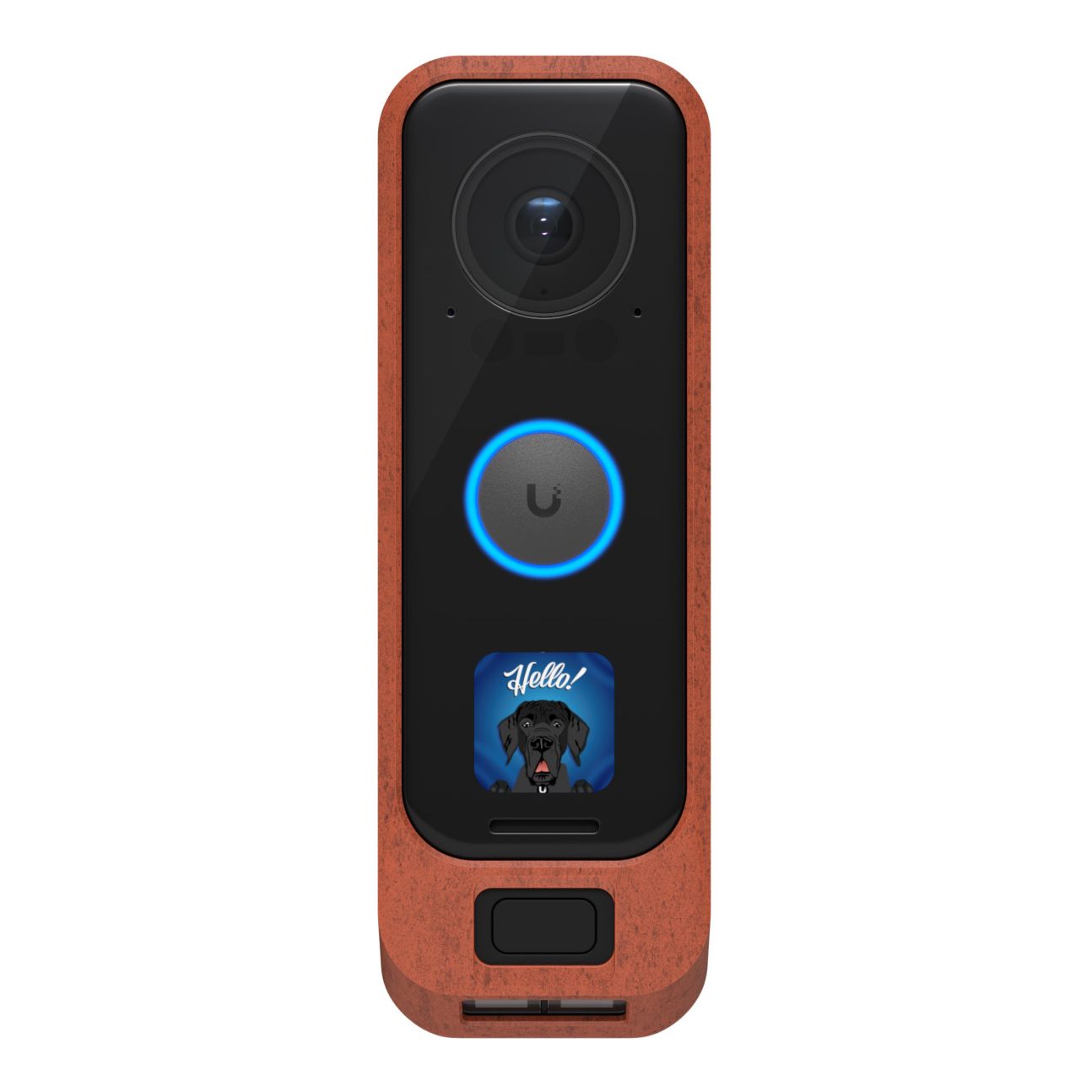 Ubiquiti G4 Doorbell Pro Cover, Brick / Backstein