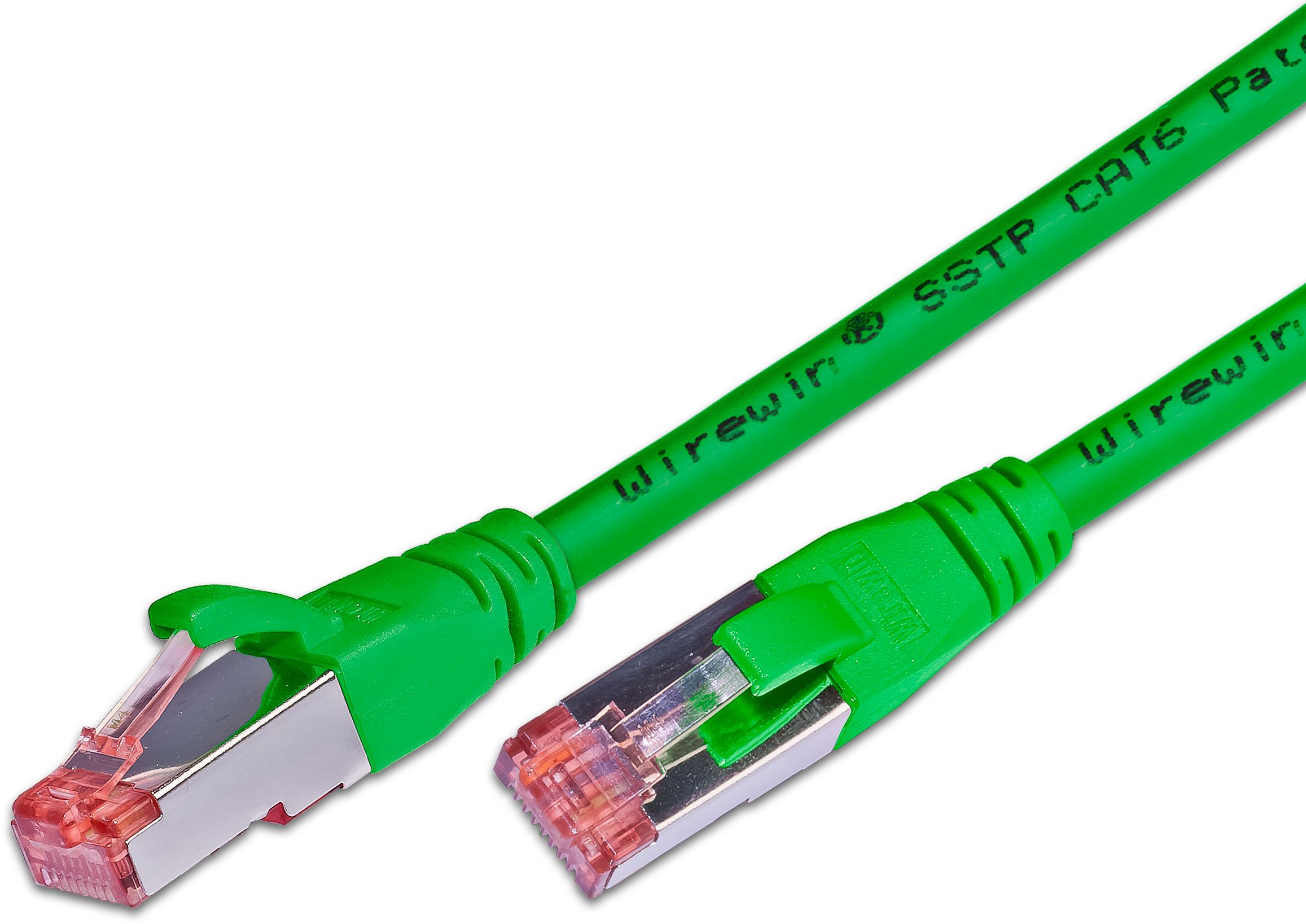 KAT6 Patchkabel, S/FTP, LSOH, Lifetime Warranty, grün KAT6 Patchkabel, S/FTP, LSOH, Lifetime Warranty, grün