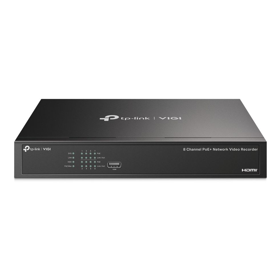 VIGI 8 Kanal PoE+ Netzwerk Video Rekorder