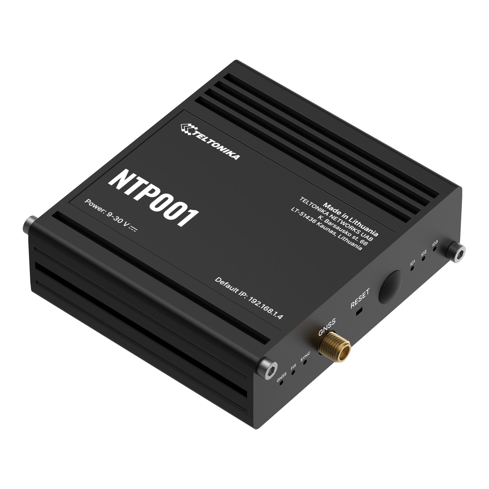 Industrie NTP Server, 10/100 Mbit, RS232, RS485, I/Os