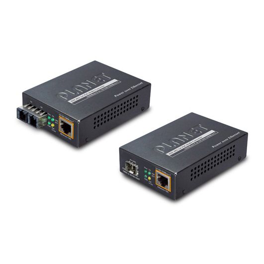 IEEE 802.3af/at PoE 10/100/1000Base-T to MiniGBIC (SFP) Converter IEEE 802.3af/at PoE 10/100/1000Base-T to MiniGBIC (SFP) Converter