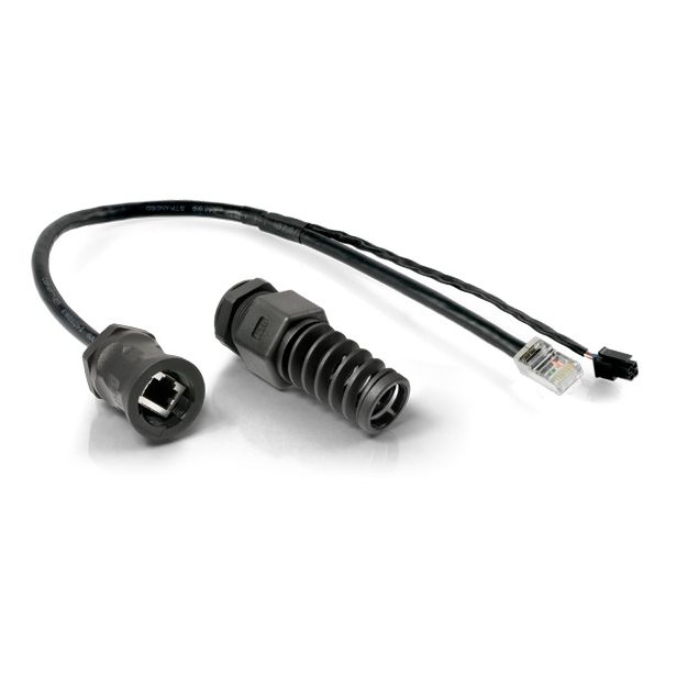 QuRJ45-PL, Outdoor IP68 RJ45 socket adapter with PoE splitter QuRJ45-PL, Outdoor IP68 RJ45 socket adapter with PoE splitter